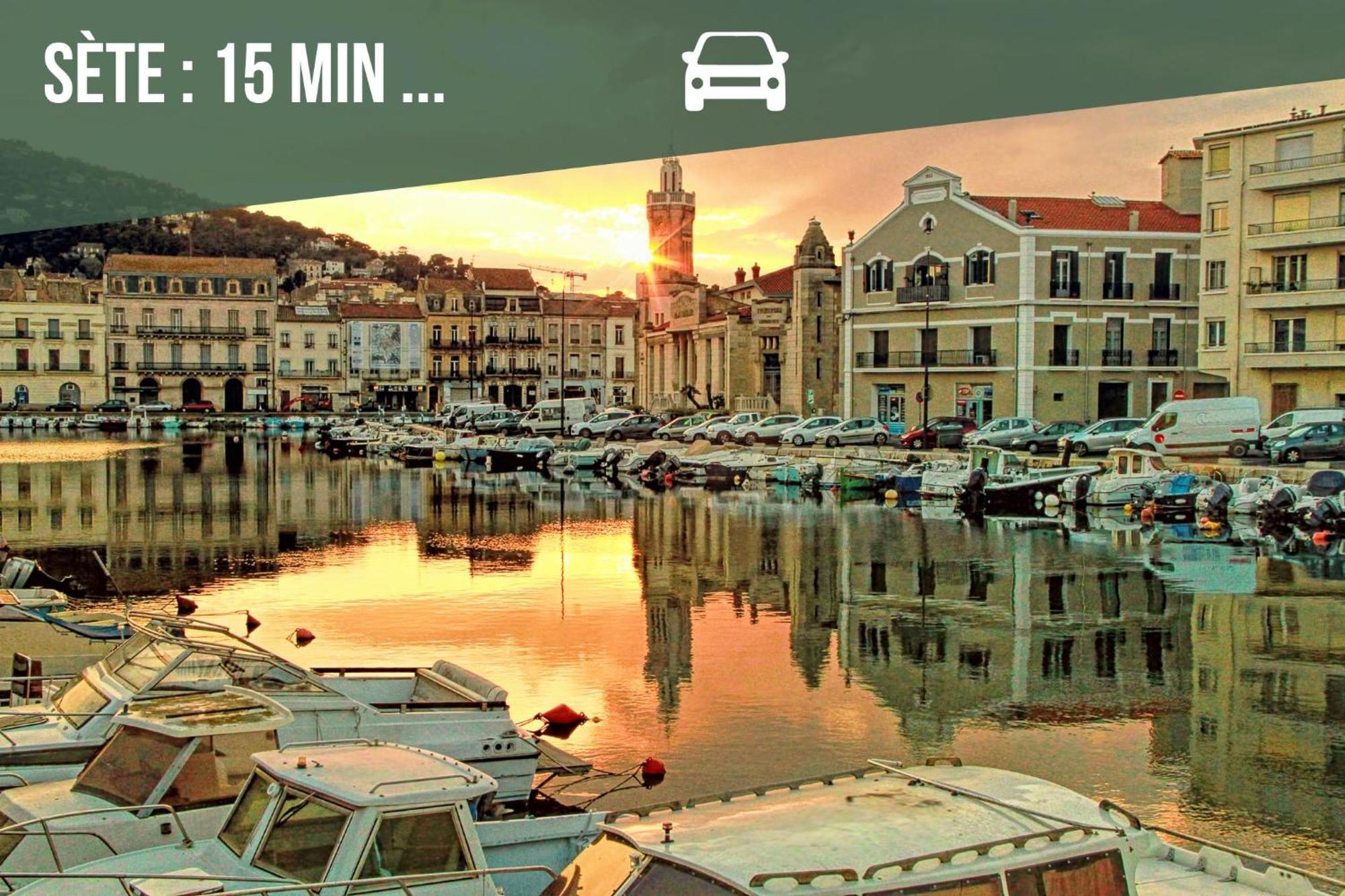 Appartement Le Vauban - 40M2 A Frontignan Plage - A 200M De La Plage - 15 Min De Sete Bagian luar foto