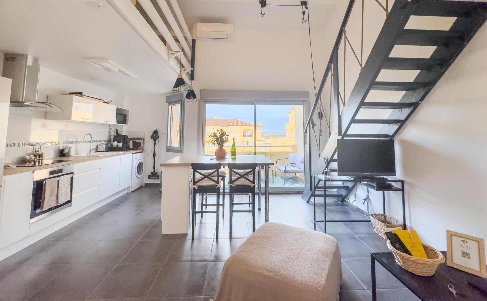 Appartement Le Vauban - 40M2 A Frontignan Plage - A 200M De La Plage - 15 Min De Sete Bagian luar foto
